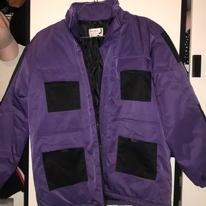 Brand New fashtion  Purple & black jacket